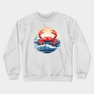 Red Crab Crewneck Sweatshirt